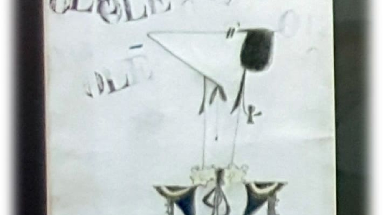 "Carosello - Salvador El Matador" - Matita e pastelli su carta - 22x13cm